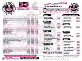 Dva Fenjera menu