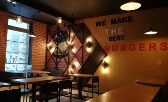 Burger Club inside