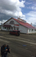 Cafe And Parking Rozhkov outside