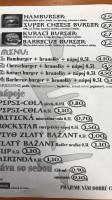 Platan Kebab menu