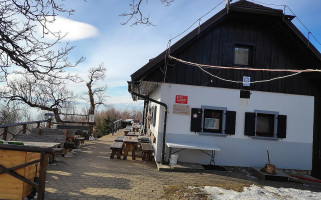 St Jakob Mountain Hut outside