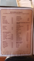 Manhattan menu