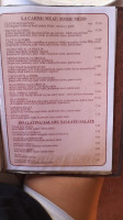 Little Bay menu