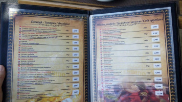 Restoran Kero menu