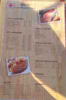 Barakuda Restaurant menu