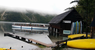 Camp Bohinj outside