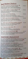 The Farmyard menu