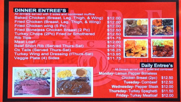 Rob Roy menu