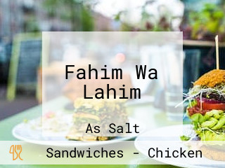 Fahim Wa Lahim