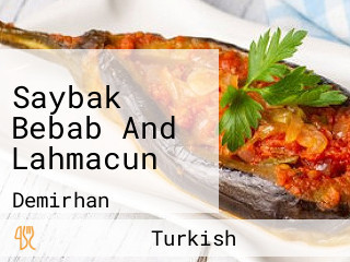 Saybak Bebab And Lahmacun